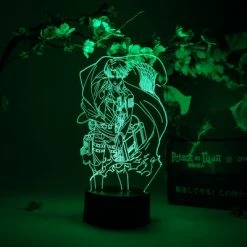 OTAKU LAMPS Levi With Survey Corps Cloak Attack On Titan Otaku Lamp