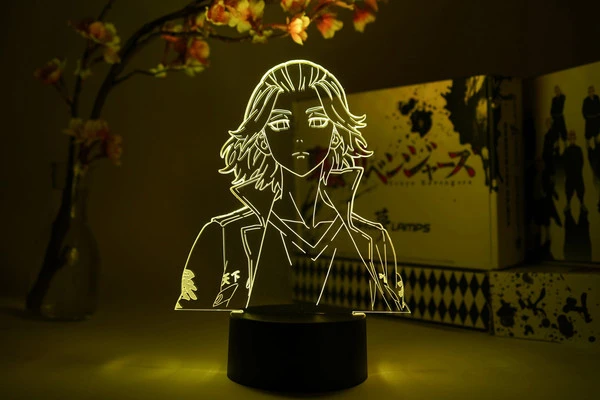 OTAKU LAMPS "Mikey" Manjiro Sano Bust Tokyo Revengers Otaku Lamp 3 OTAKU LAMPS "Mikey" Manjiro Sano Bust Tokyo Revengers Otaku Lamp