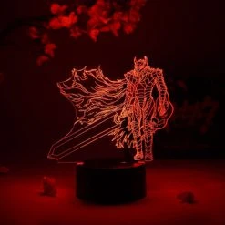 OTAKU LAMPS Guts In Berserker Armor Berserk Otaku Lamp