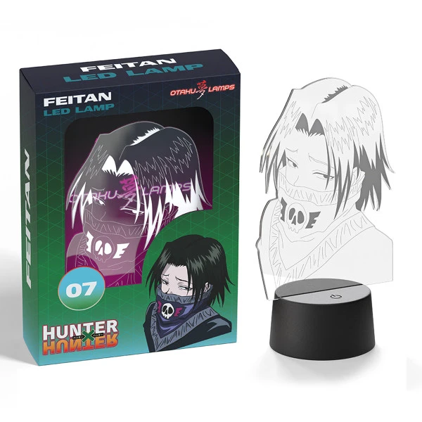 OTAKU LAMPS Feitan Portor Hunter X Hunter Otaku Lamp 4 OTAKU LAMPS Feitan Portor Hunter X Hunter Otaku Lamp - Image 2