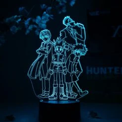 OTAKU LAMPS Group Pose Hunter X Hunter Otaku Lamp