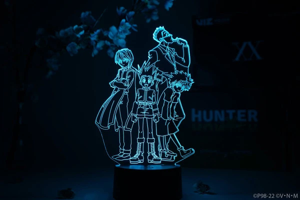 OTAKU LAMPS Group Pose Hunter X Hunter Otaku Lamp 3 OTAKU LAMPS Group Pose Hunter X Hunter Otaku Lamp