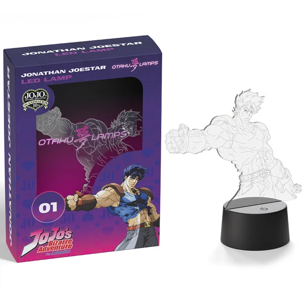 OTAKU LAMPS Jonathan Joestar JoJo's Bizarre Adventure Otaku Lamp 4 OTAKU LAMPS Jonathan Joestar JoJo's Bizarre Adventure Otaku Lamp - Image 2