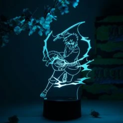 OTAKU LAMPS Sasuke Uchiha Using Chidori Naruto Shippuden Otaku Lamp