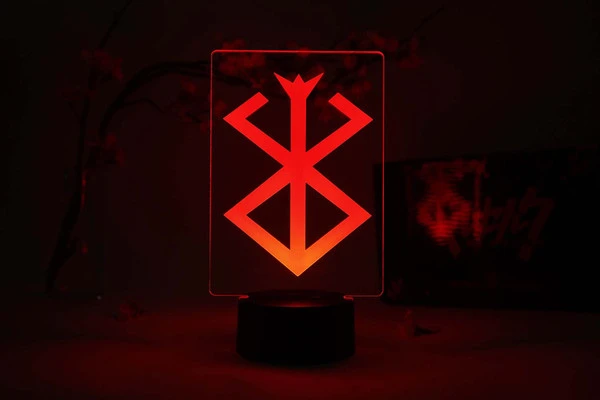 OTAKU LAMPS Brand Of Sacrifice Berserk Otaku Lamp 3 OTAKU LAMPS Brand Of Sacrifice Berserk Otaku Lamp