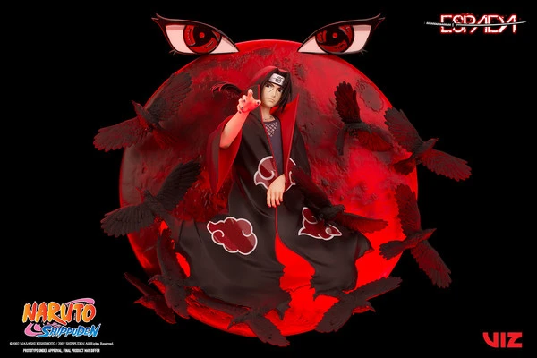 ESPADA Itachi Uchiha Tsukuyomi Ver Naruto Shippuden Breach Wall Art Line Figure 8 ESPADA Itachi Uchiha Tsukuyomi Ver Naruto Shippuden Breach Wall Art Line Figure - Image 6