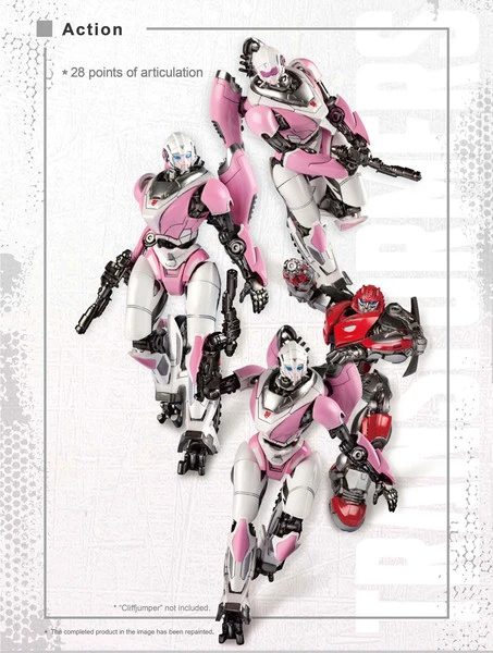 TRUMPETER Arcee Transformers Bumblebee Model Kit 5 TRUMPETER Arcee Transformers Bumblebee Model Kit - Image 3